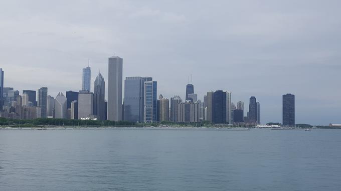 Mesto Chicago je znano po moderni arhitekturi. Trenutno največ gradijo iz stekla in jekla. | Foto: Osebni arhiv