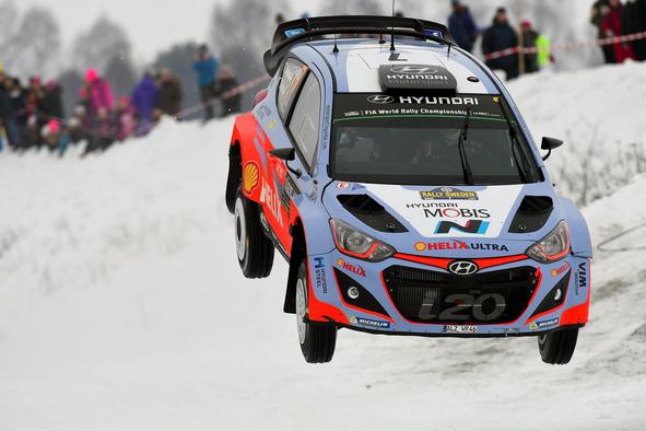 Hyundai se odlično znajde na švedskem snegu