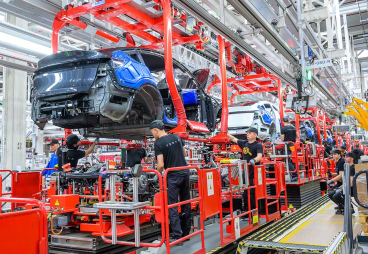 Tesla tovarna Berlin | Foto: Reuters
