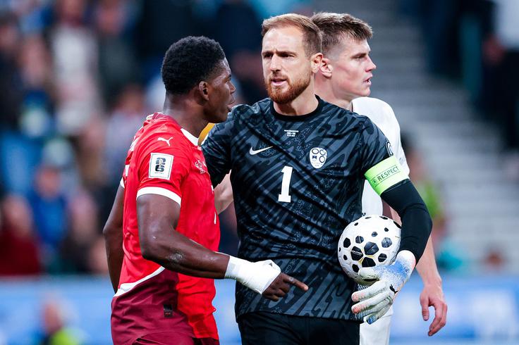 Jan Oblak je že drugič zapored ohranil mrežo nedotaknjeno. | Foto: Aleš Fevžer