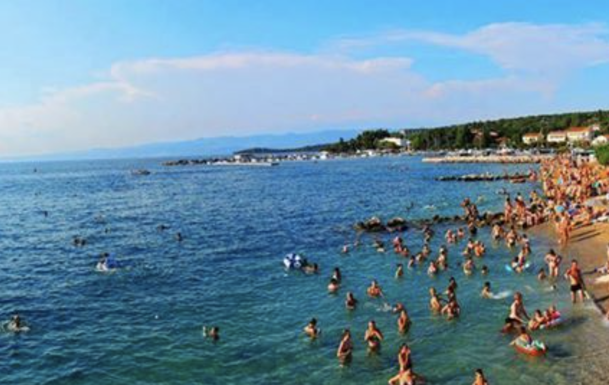 Rupa | Prizorišče tragedije, plaža Rupa v Malinski na otoku Krk | Foto Turistična organizacija Malinske