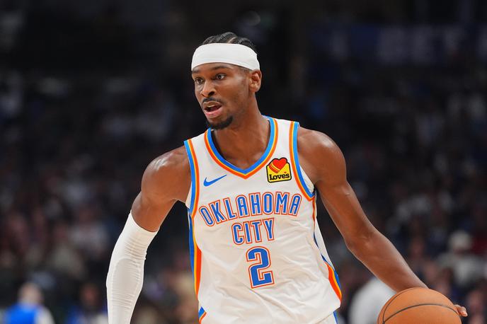Shai Gilgeous-Alexander | Oklahoma City Thunder so prišli do pete zaporedne zmage. | Foto Guliverimage