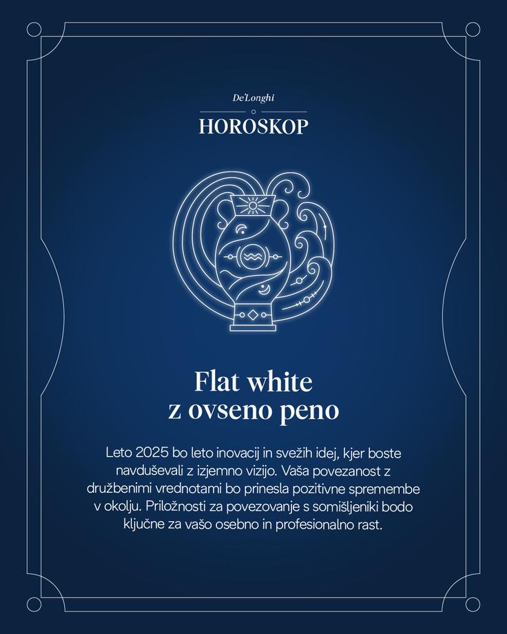 DE'LONGHI horoskop | Foto: De'Longhi