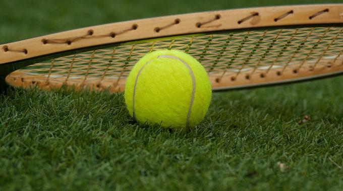 Rumene teniške žogice so na teniškem igrišču najvidnejše. | Foto: Hervis
