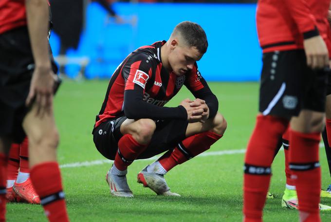 Florian Wirtz v tej sezoni ne bo več zaigral za Bayer Leverkusen. | Foto: Reuters