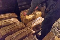 Na ruskem veleposlaništvu odkrili 400 kilogramov kokaina