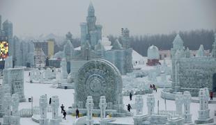 Festival ledenih skulptur, ki ga obišče nekaj milijonov obiskovalcev (foto)