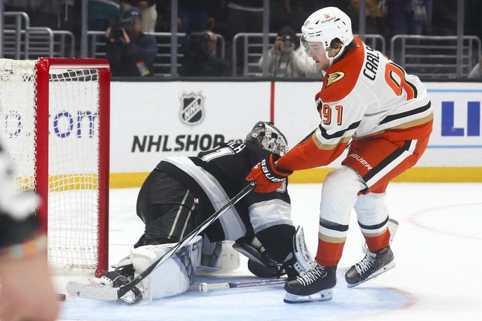 Los Angeles Kings : ANaheim Ducks | Kralji so po izvajanju kazenskih strelov izgubili proti Anaheimu. | Foto Reuters