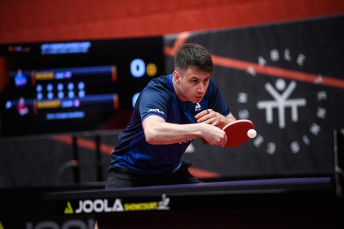 Deni Kožul | Deni Kožul je ostal praznih rok proti Yutu Kizukuriju. | Foto worldtabletennis.com