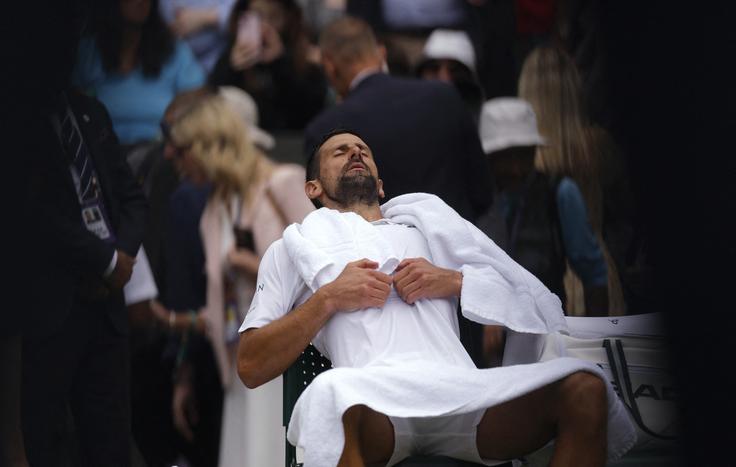 Novak Đoković je zadnji turnir igral v Wimbledonu. | Foto: Reuters