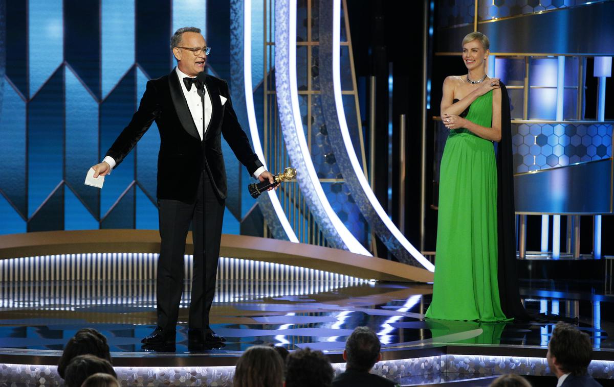 Tom Hanks | Tomu je nagrado Cecil B. DeMille podelila Charlize Theron. | Foto Getty Images