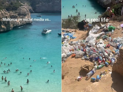 Turisti uničili eno najlepših plaž na svetu #video