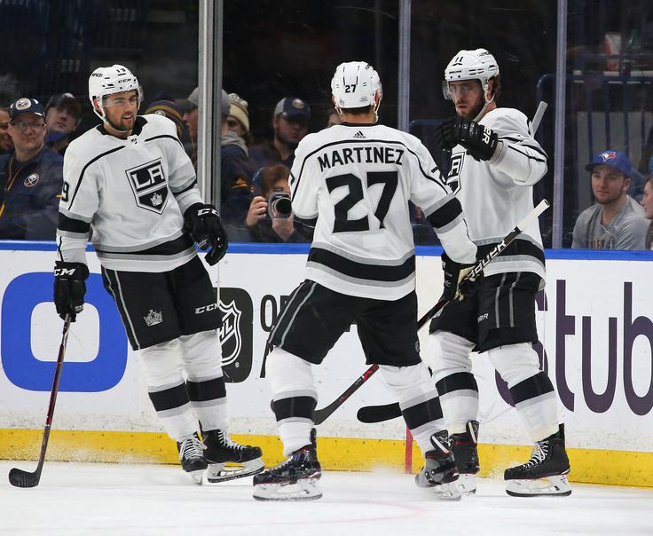 Los Angeles Kings bodo do konca rednega dela odigrali še dve tekmi. | Foto: Reuters