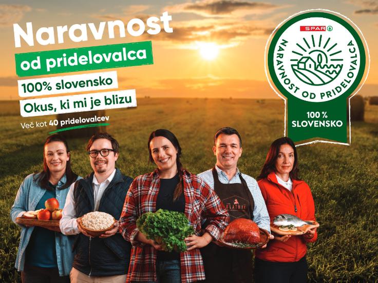 Projekt Naravnost od pridelovalca na police trgovin SPAR in INTERSPAR prinaša izdelke slovenskih kmetij, sirarn in pridelovalcev – z znanim poreklom, lokalno zgodbo in pristnim domačim okusom. | Foto: Spar