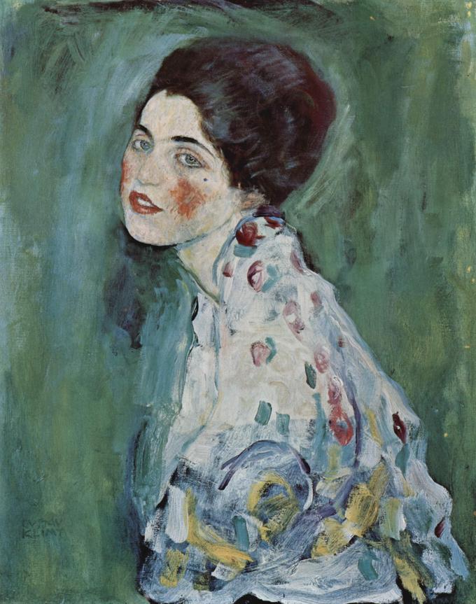 Portret gospe, Gustav Klimt | Foto: Thomas Hilmes/Wikimedia Commons