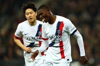 PSG se je vrnil na vrh, pomembni zmagi Monaca in Lilla