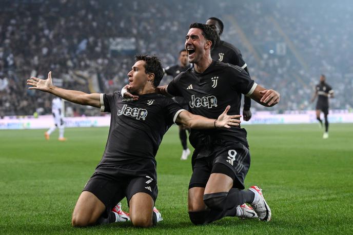 Juventus Federico Chiesa | Federico Chiesa je za Juventus zadel že v drugi minuti. | Foto Guliverimage
