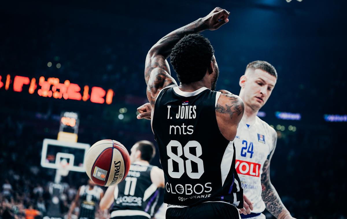 Partizan : Budućnost | Partizan je doma visoko slavil. | Foto Partizan Mozzart Bet/Dragana Stjepanović