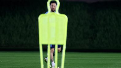 Messi treniral ločeno od ekipe, Argentinci mirijo navijače