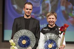 Tanja Žakelj in Luka Mezgec sta svežepečena kolesarja leta 2014