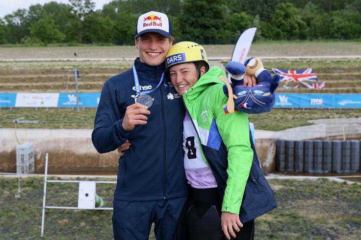 "Mogoče so mi za zlato manjkale izkušnje z olimpijskih iger oziroma trening na tej progi." | Foto: Nina Jelenc