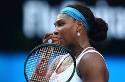 Serena Williams še naprej vodi na lestvici WTA, Hercogova 72.