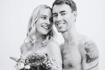 Stefan Kraft in žena Marisa