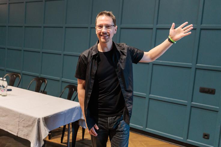 Komik Alen Borišek bo nastopil na Črnem večeru. | Foto: Mediaspeed