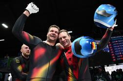 V bobu štirisedu dvojna nemška zmaga, Jamajka 21.