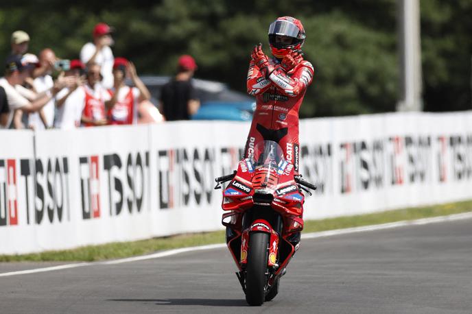 Marc Marquez | Marc Marquez (Ducati) je na preizkušnji svetovnega prvenstva v češkem Brnu v elitnem razredu motoGP dosegel dvojno zmago. | Foto Reuters