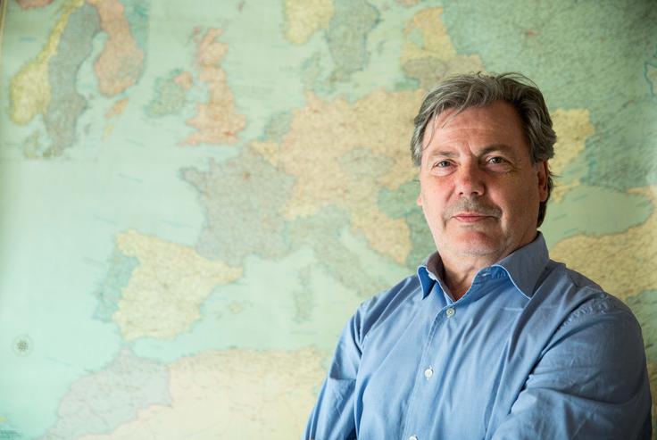 "Težko je razumeti, kako je mogoče, da sardina s Hrvaške poje brancina iz Slovenije. To se je zgodilo, ko je Atlantic Grupa prevzela Drogo Kolinsko. Brez strahotne pomoči z vseh strani bi ta sardina pri tako velikem zalogaju zlahka umrla." | Foto: Vid Ponikvar