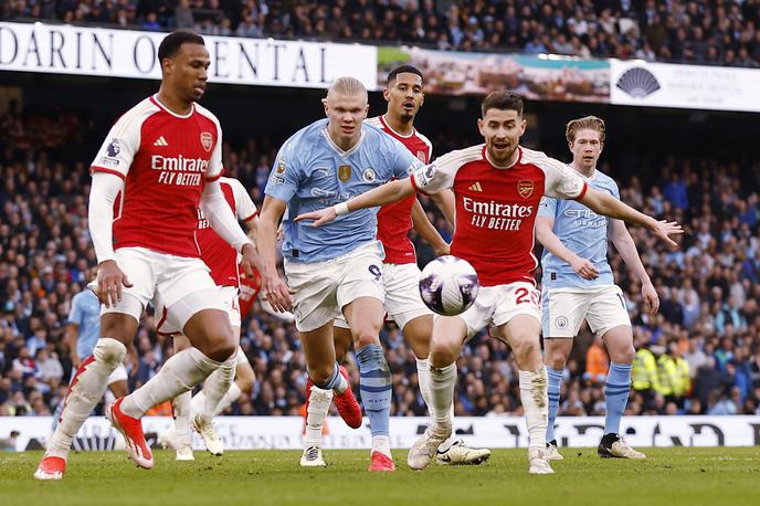Manchester City - Arsenal | Manchester City se je v derbiju kroga pomeril z Arsenalom, tekma pa se je končala z delitvijo točk. | Foto Reuters