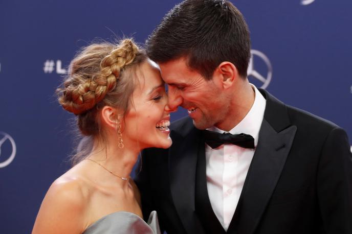 Jelena Đoković, Novak Đoković | Novak in Jelena Đokovič sta srečno zaljubljena že dvajset let. | Foto Reuters