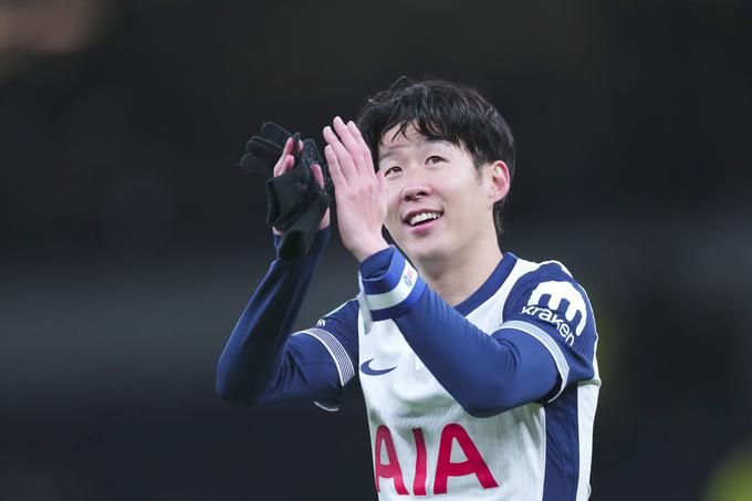 Heung-min Son ostaja pri Tottenhamu. | Foto: Guliverimage