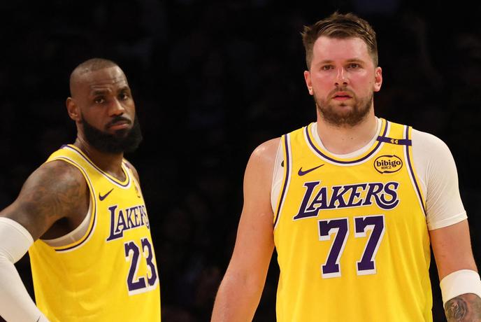 Konec dvojnosti pri Lakersih: Dončića čaka najtežji izpit