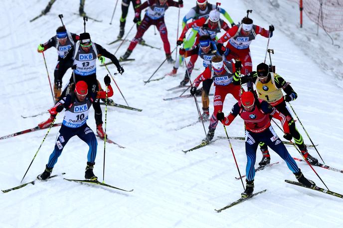 Oberhof, biatlon | Biatlonci so se pomerili v štafeti. | Foto Getty Images