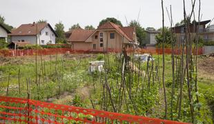 Ljubljanski skupnostni vrt, ki ga bodo izničili buldožerji