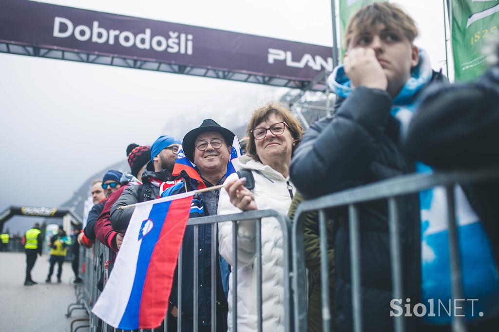 Planica 2023, navijači, petek