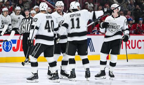 Kopitarjevi po izjemnem začetku druge tretjine odpravili "vroči" Montreal