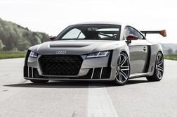 Audi TT clubsport turbo concept s 600 "konji" ob Vrbskem jezeru (video)