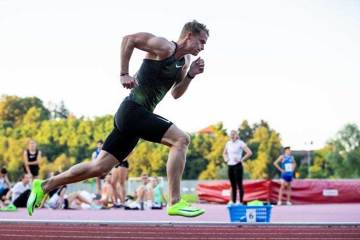 atletski miting, Novo mesto, Luka Janežič | Foto: Matic Klanšek Velej/Sportida