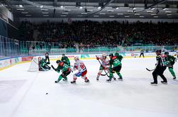 Pred rekordno publiko Olimpija premagala vodilni Celovec