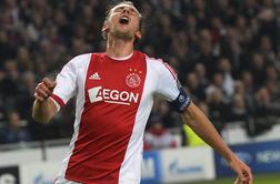 Siem de Jong iz Ajaxa v Newcastle United