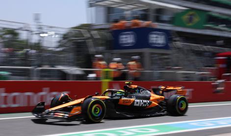 Majhne razlike, presenečenja, a "pole position" Landu Norrisu