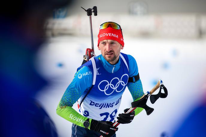 Jakov Fak, Peking | Slovenski biatlonec Jakov Fak se je zaradi slabe pripravljenosti odločil, da ne bo nastopil na sobotni biatlonski tekmi s skupinskim startom. | Foto Guliverimage