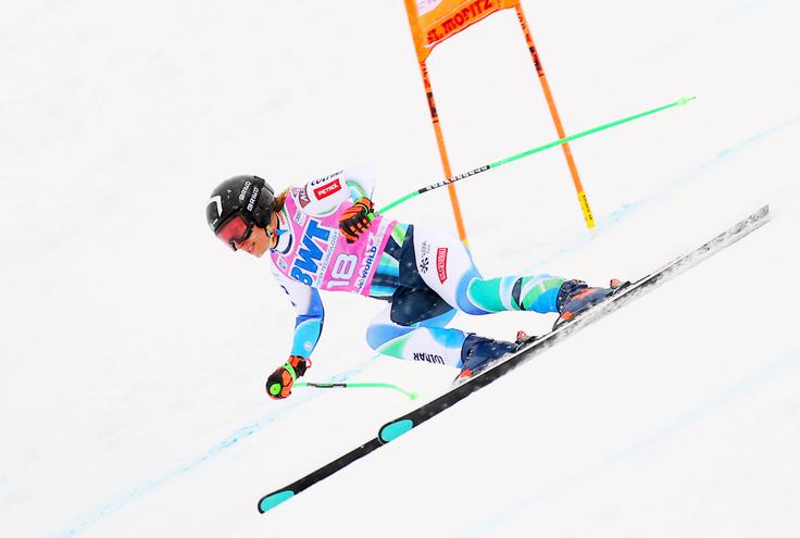 Ilka Štuhec ni bila povsem zadovoljna s predstavo. | Foto: Guliverimage/Vladimir Fedorenko