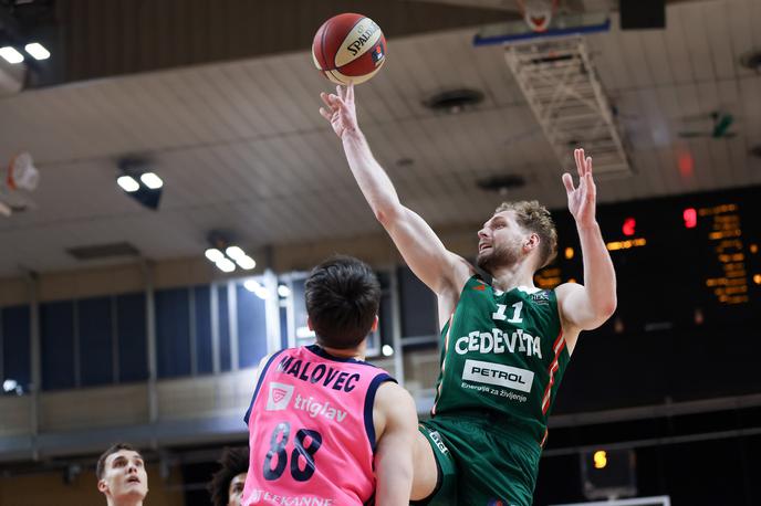 liga ABA Cedevita Olimpija Mega Jaka Blažič | Jaka Blažič je dal že v prvi četrtini 10 točk. | Foto Filip Barbalić