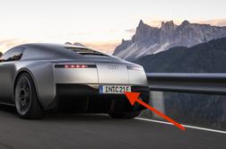Presenečenje v Dolomitih: Audi je registriral svoj koncept #foto