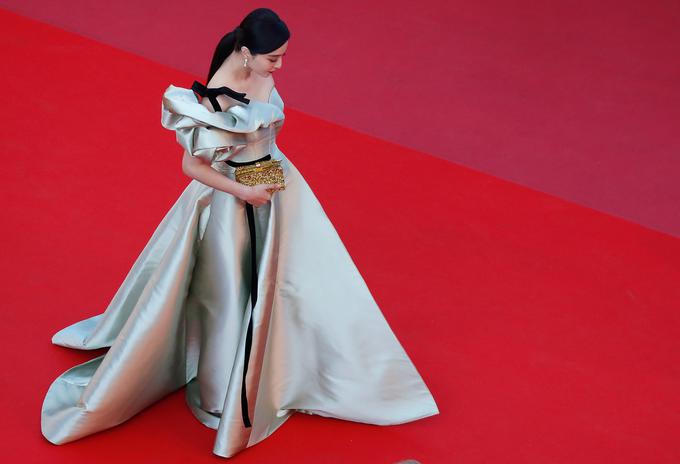 Fan Bingbing maja letos na rdeči preprogi filmskega festivala v Cannesu | Foto: Getty Images