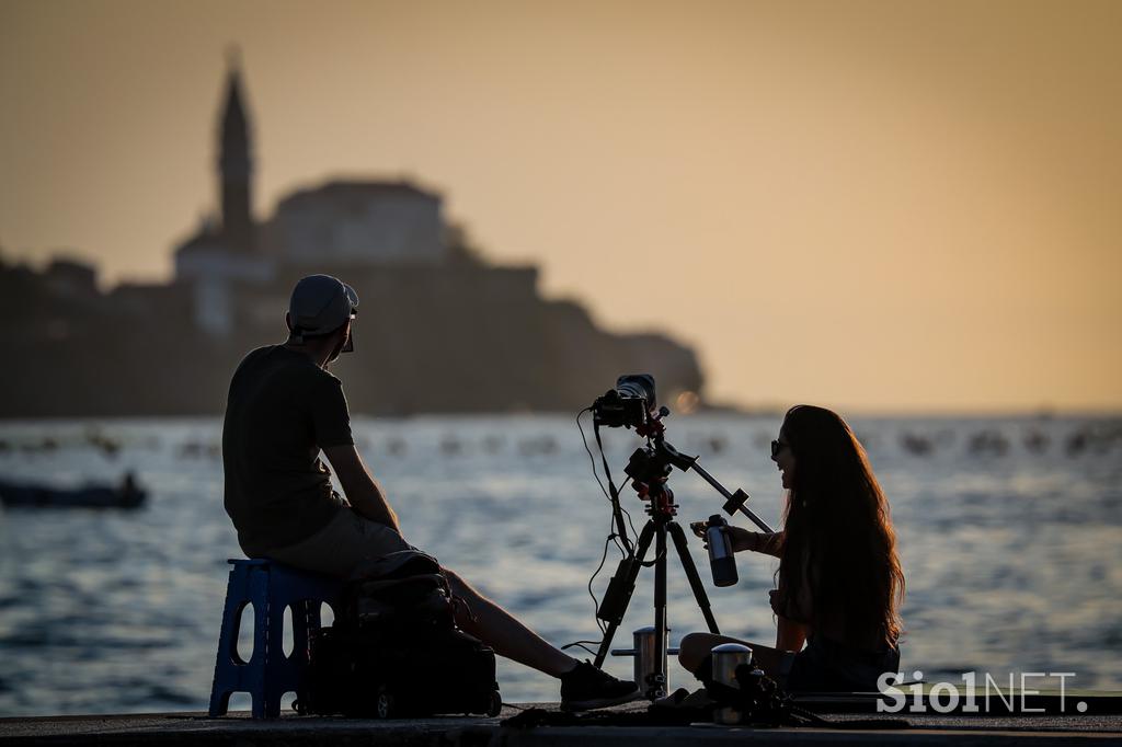Sončev mrk, Piran